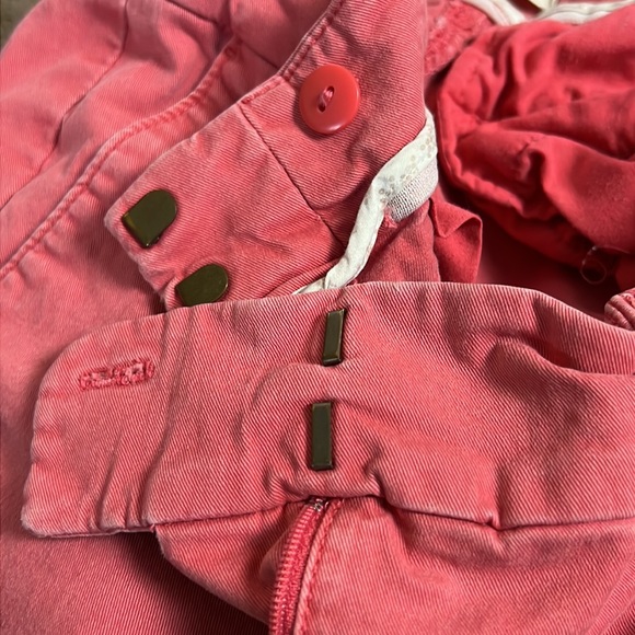 5/$50 Ann Taylor loft size 4 cropped/ankle pants Marisa fit in beachy coral - Picture 5 of 7